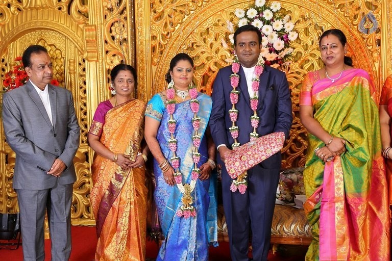 Producer LMM Muralidharan Son Wedding Photos - 38 / 55 photos