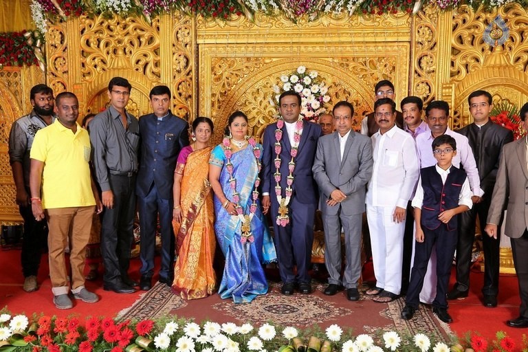 Producer LMM Muralidharan Son Wedding Photos - 44 / 55 photos