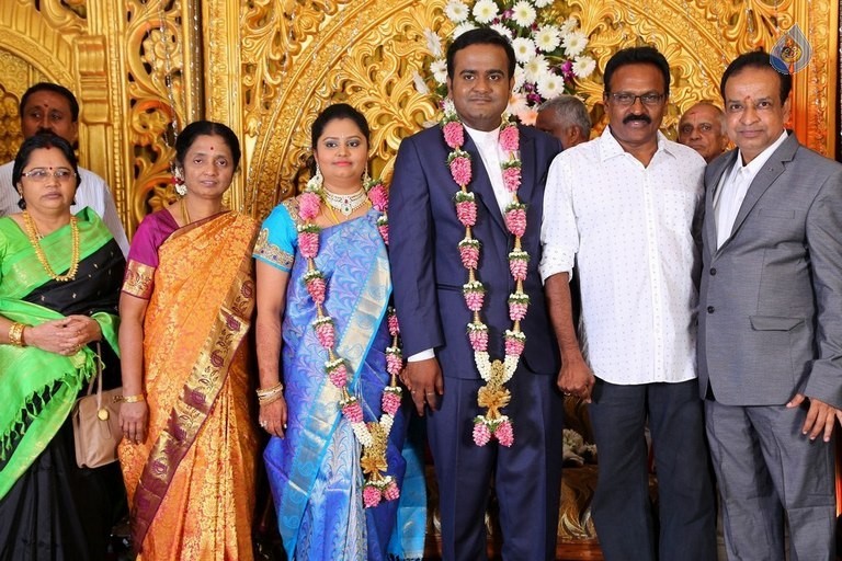 Producer LMM Muralidharan Son Wedding Photos - 47 / 55 photos