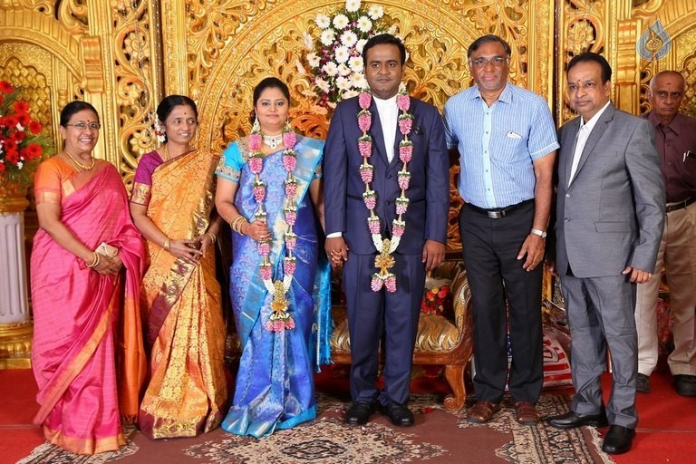 Producer LMM Muralidharan Son Wedding Photos - 50 / 55 photos