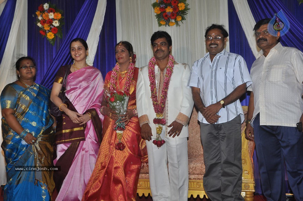 Producer Ramesh Raja Cousin Reception - 40 / 43 photos