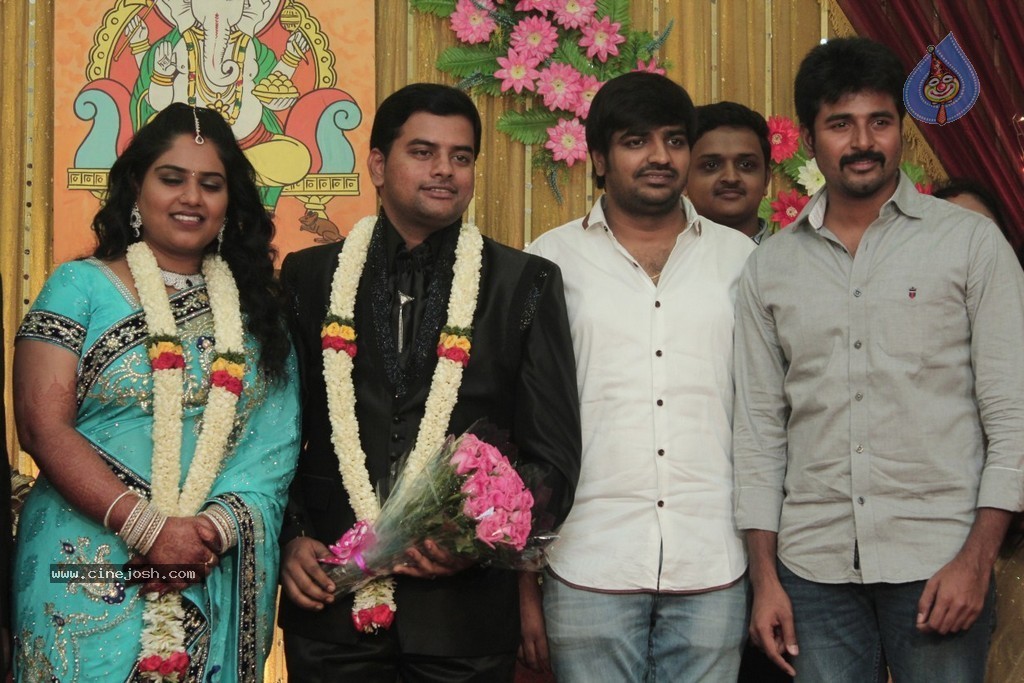 Producer Swaminathan Son Wedding Reception - 9 / 89 photos