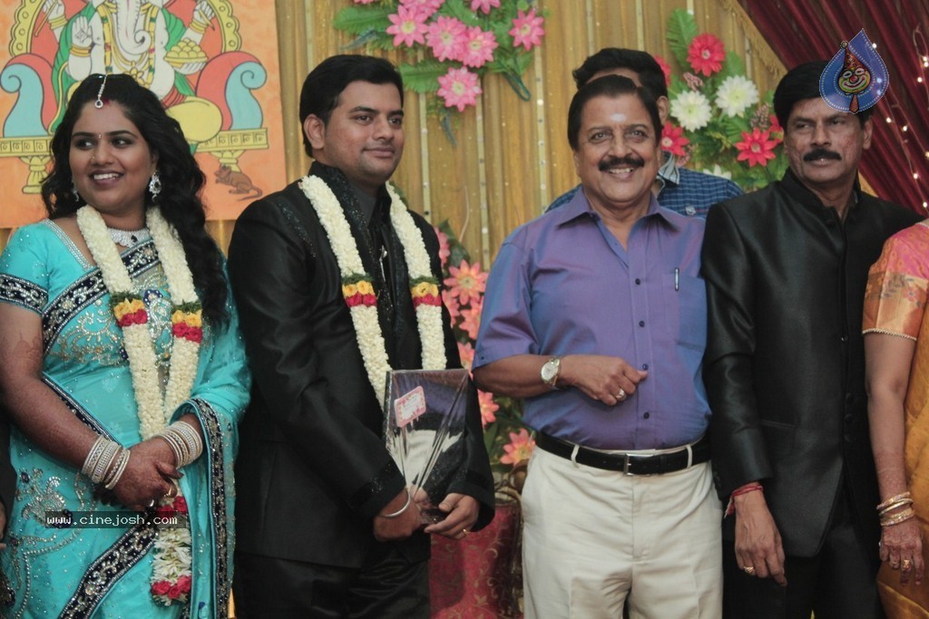 Producer Swaminathan Son Wedding Reception - 17 / 89 photos