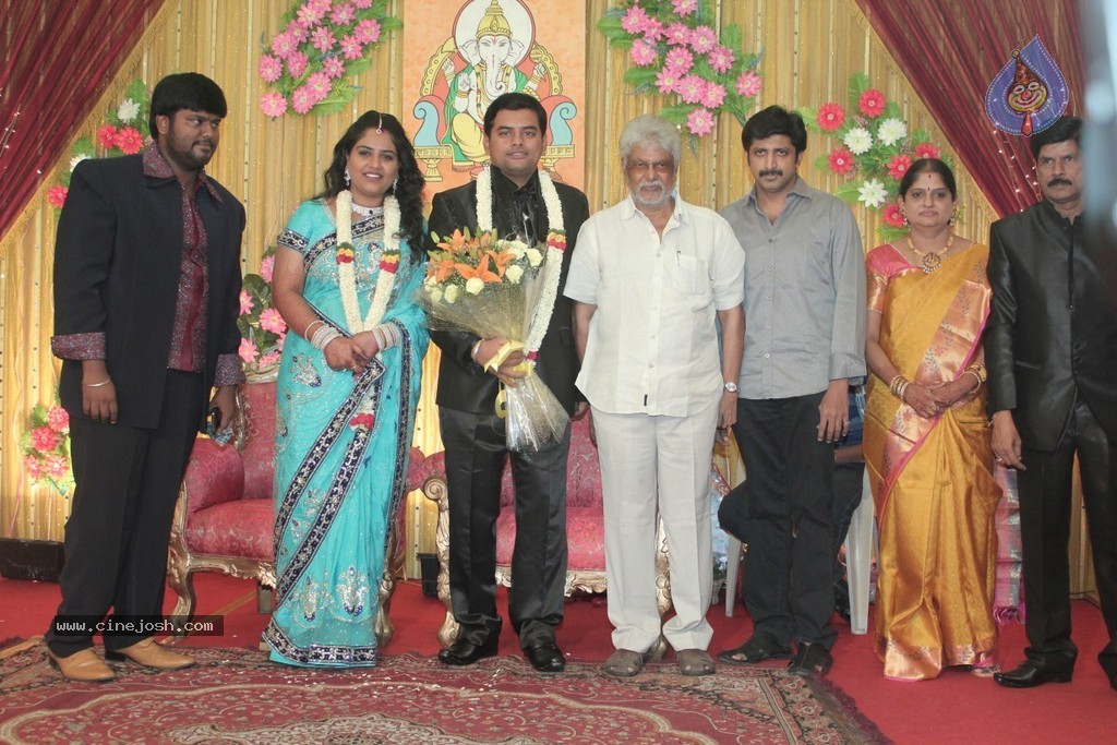 Producer Swaminathan Son Wedding Reception - 19 / 89 photos