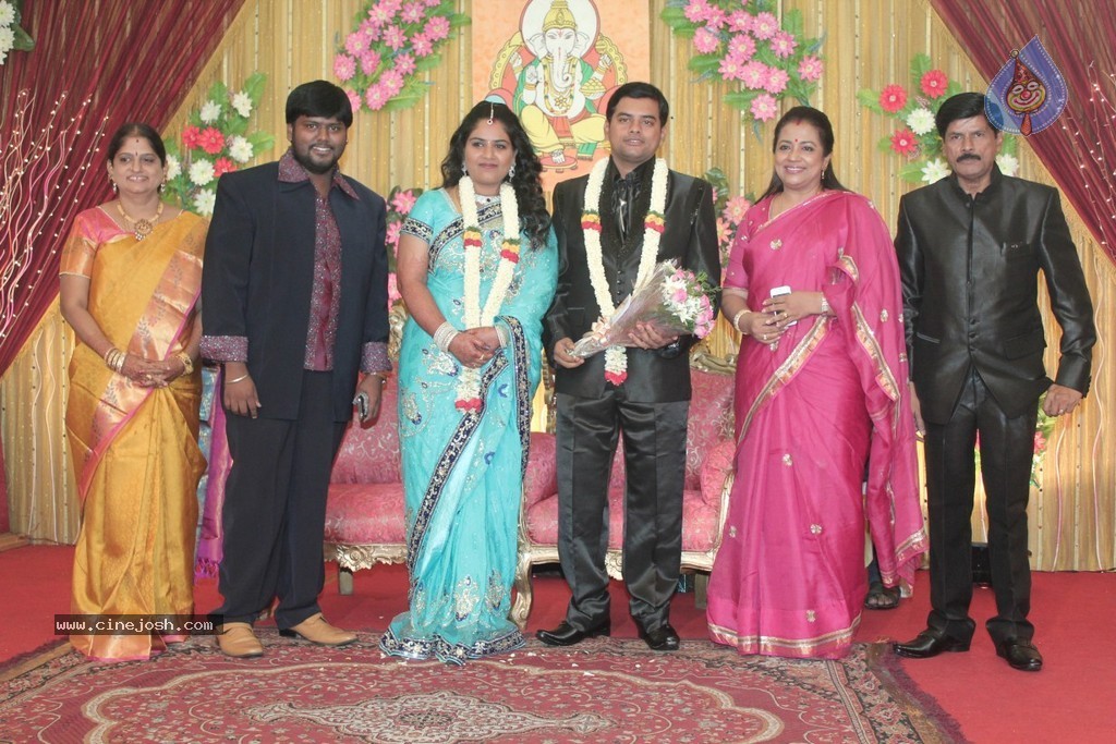 Producer Swaminathan Son Wedding Reception - 51 / 89 photos
