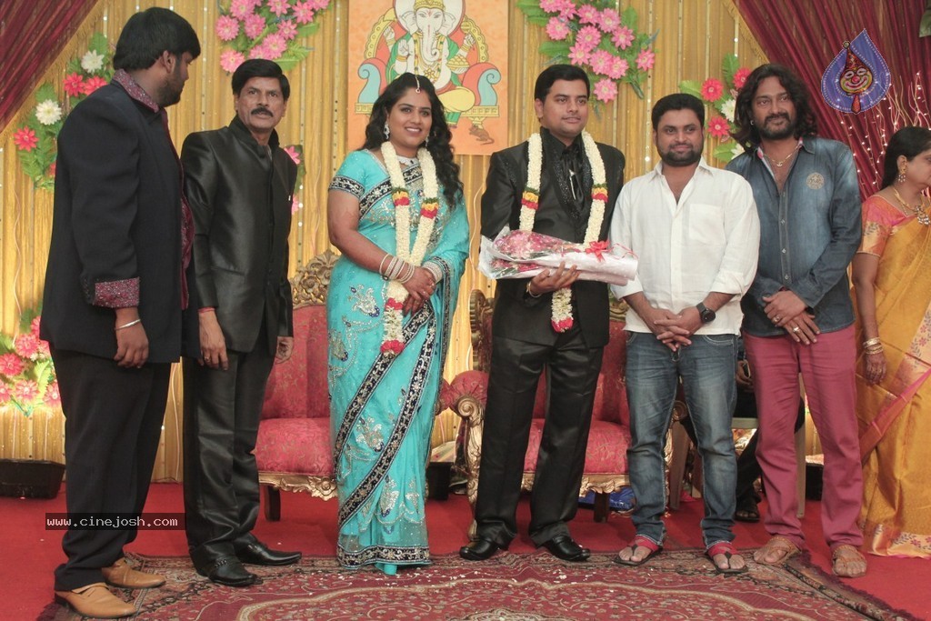 Producer Swaminathan Son Wedding Reception - 76 / 89 photos