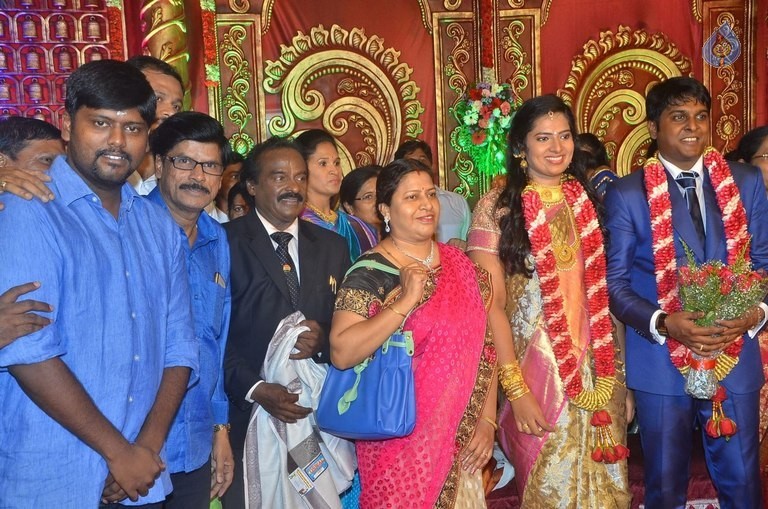 Producer Vinoth Kumar and Sindhu Wedding Reception - 41 / 42 photos