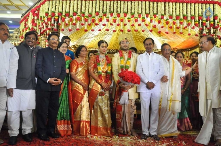 Puskur Rammohan Rao Daughter Wedding Photos - 8 / 47 photos
