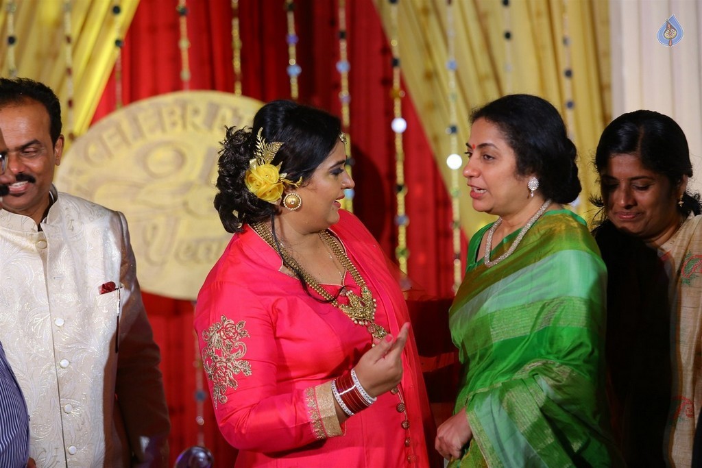 Radha 25th Wedding Anniversary Photos - 35 / 60 photos