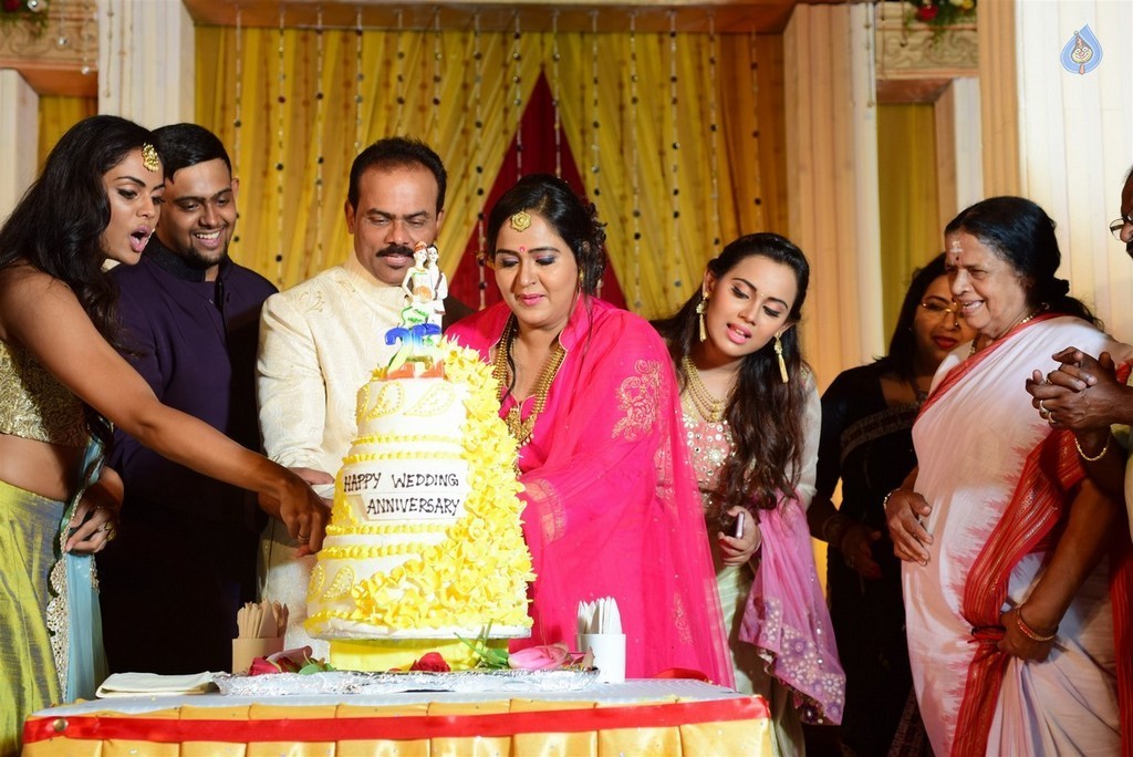 Radha 25th Wedding Anniversary Photos - 45 / 60 photos