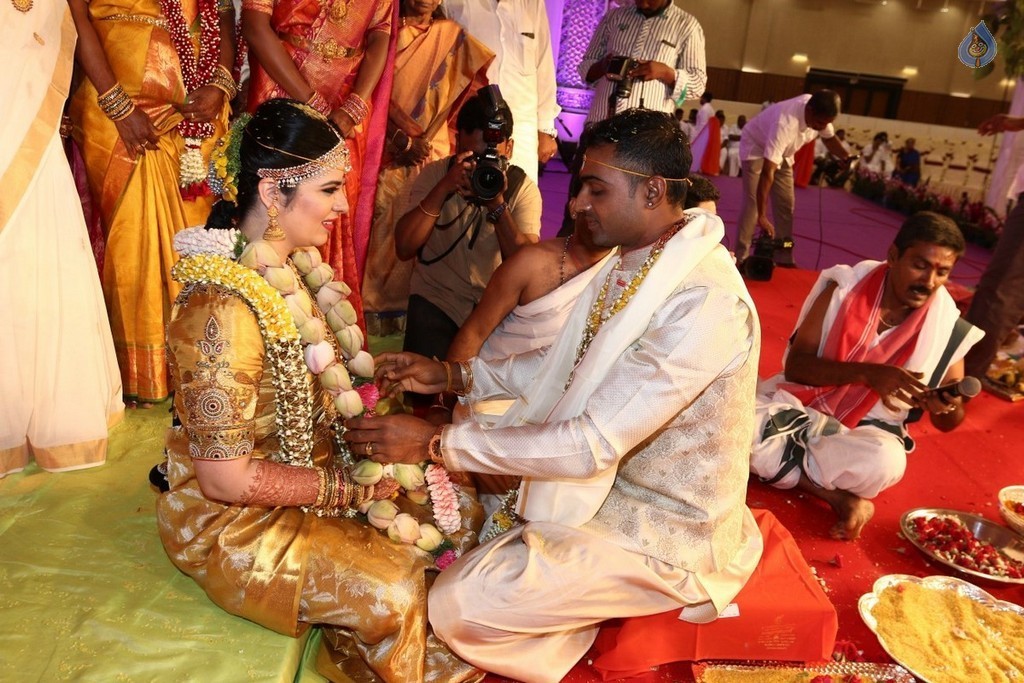 Radhika Daughter Rayane and Mithun Wedding Photos - 3 / 54 photos