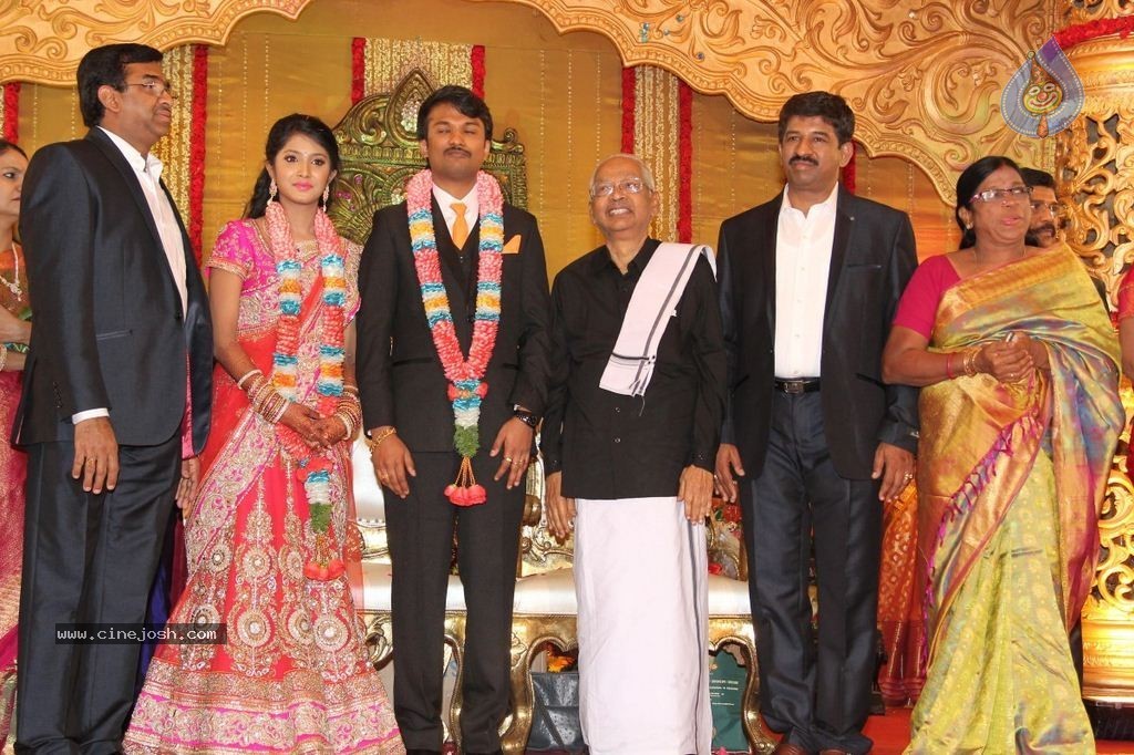 Raj TV MD Daughter Marriage Reception - 25 / 53 photos