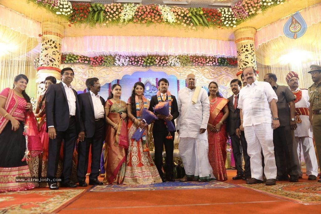 Raj TV MD Daughter Marriage Reception - 47 / 53 photos