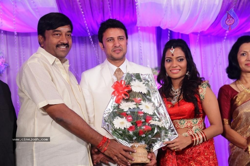 Raja and Amritha Marriage Reception Photos - 26 / 78 photos