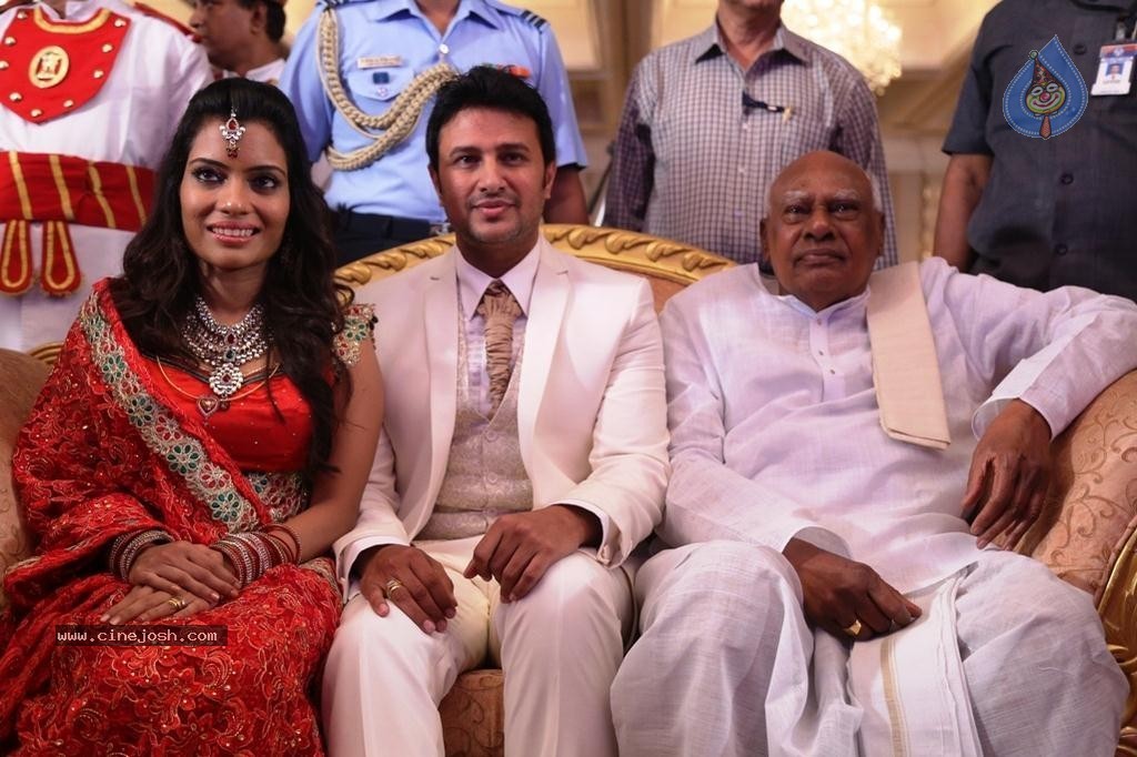 Raja and Amritha Marriage Reception Photos - 27 / 78 photos