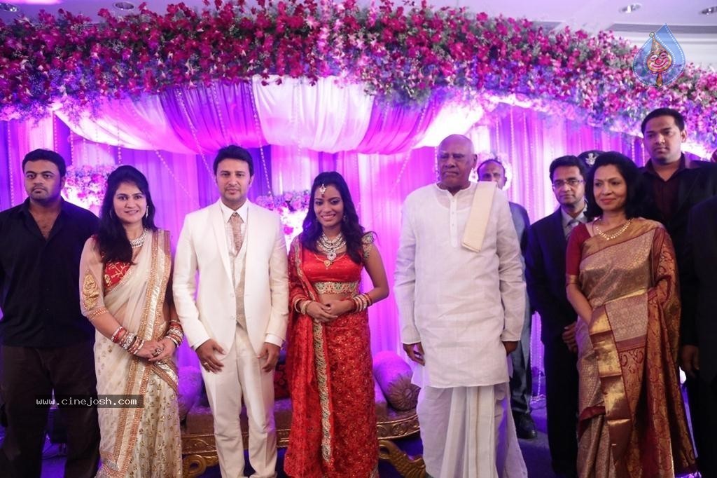Raja and Amritha Marriage Reception Photos - 34 / 78 photos