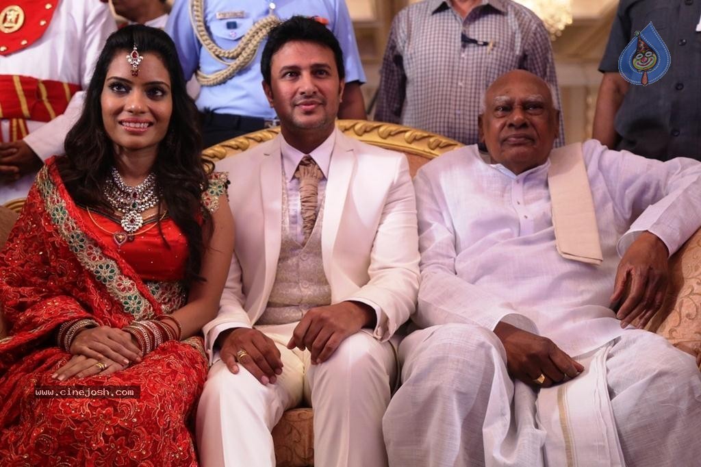 Raja and Amritha Marriage Reception Photos - 37 / 78 photos