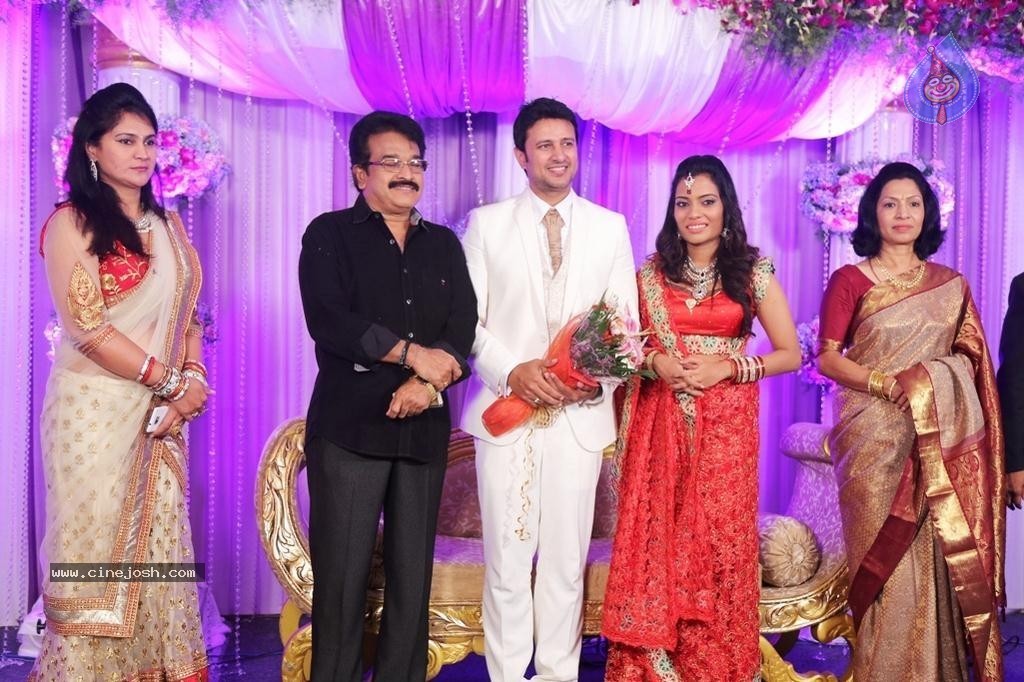 Raja and Amritha Marriage Reception Photos - 41 / 78 photos