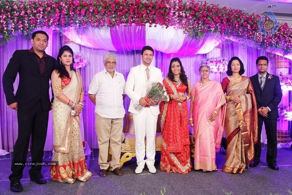 Raja and Amritha Marriage Reception Photos - 48 / 78 photos