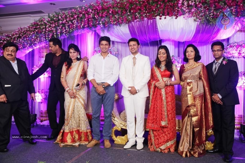 Raja and Amritha Marriage Reception Photos - 56 / 78 photos