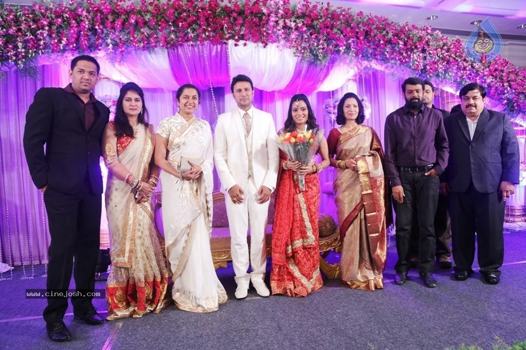 Raja and Amritha Marriage Reception Photos - 65 / 78 photos