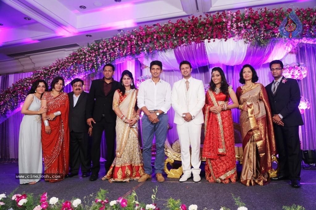 Raja and Amritha Marriage Reception Photos - 72 / 78 photos