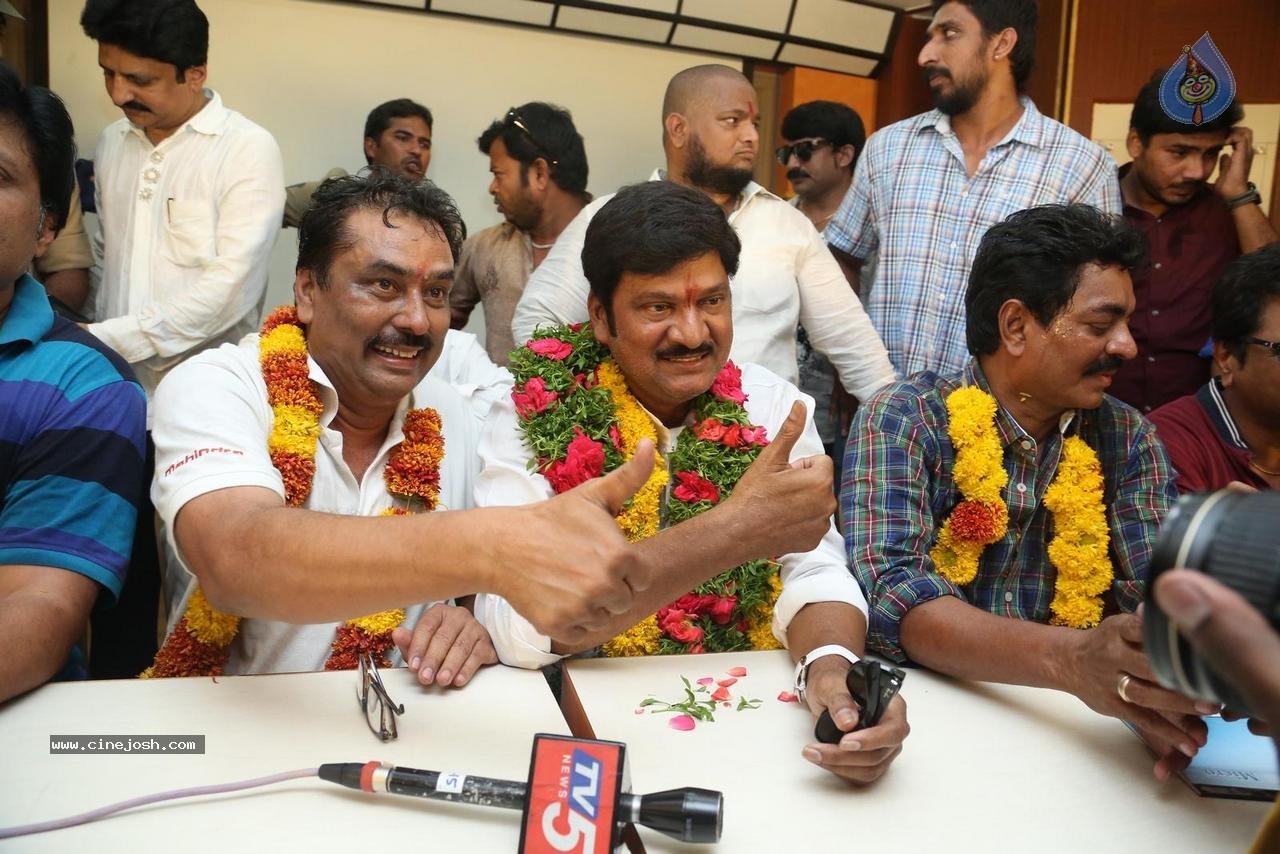 Rajendra Prasad MAA Victory Celebrations - 28 / 143 photos