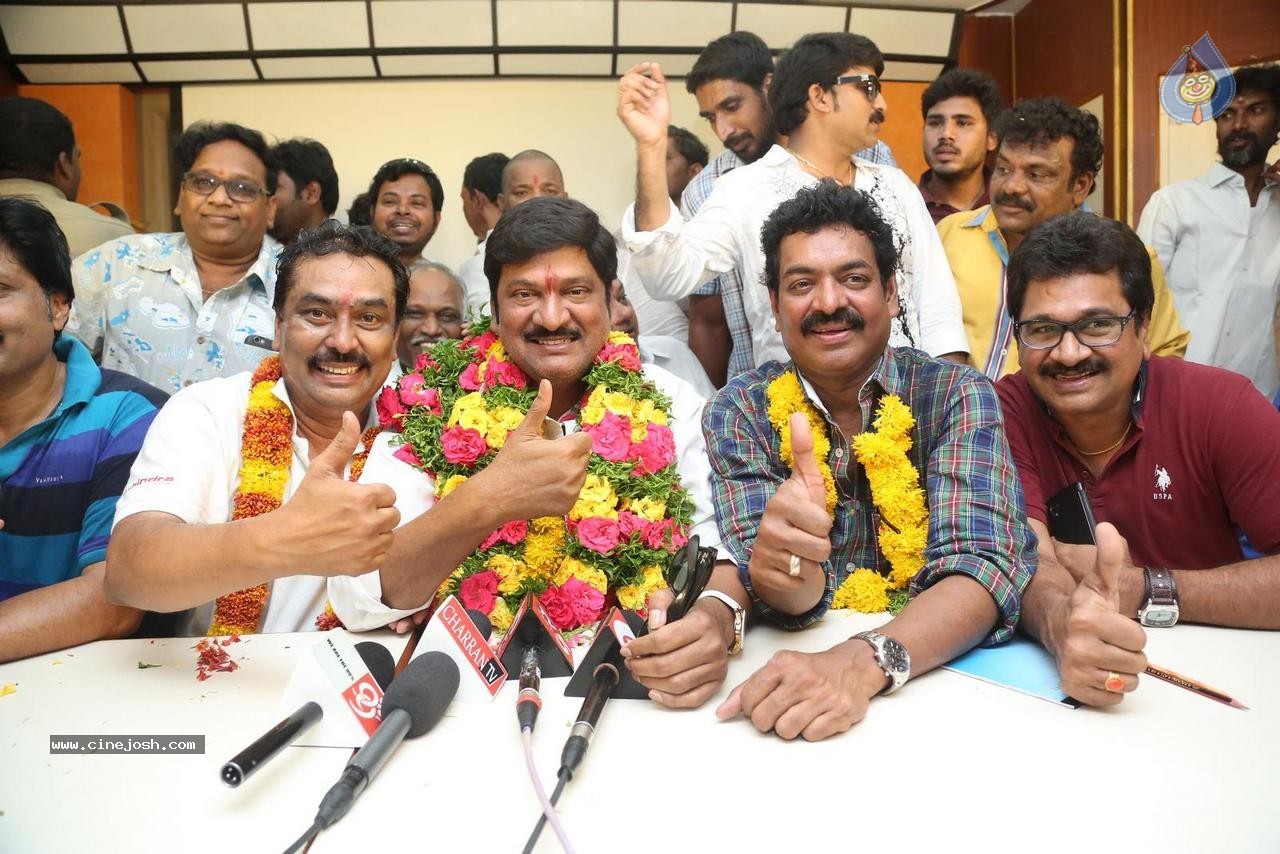 Rajendra Prasad MAA Victory Celebrations - 100 / 143 photos