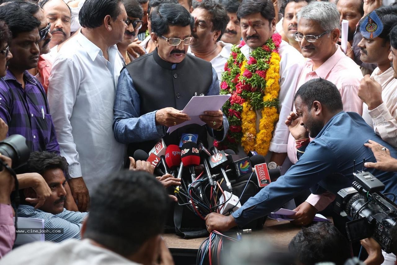 Rajendra Prasad MAA Victory Celebrations - 107 / 143 photos