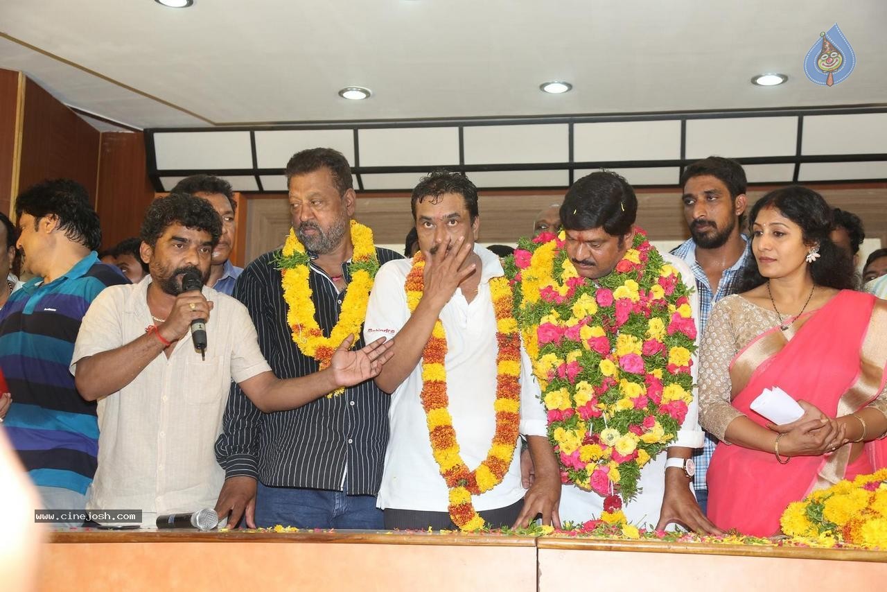 Rajendra Prasad MAA Victory Celebrations - 126 / 143 photos