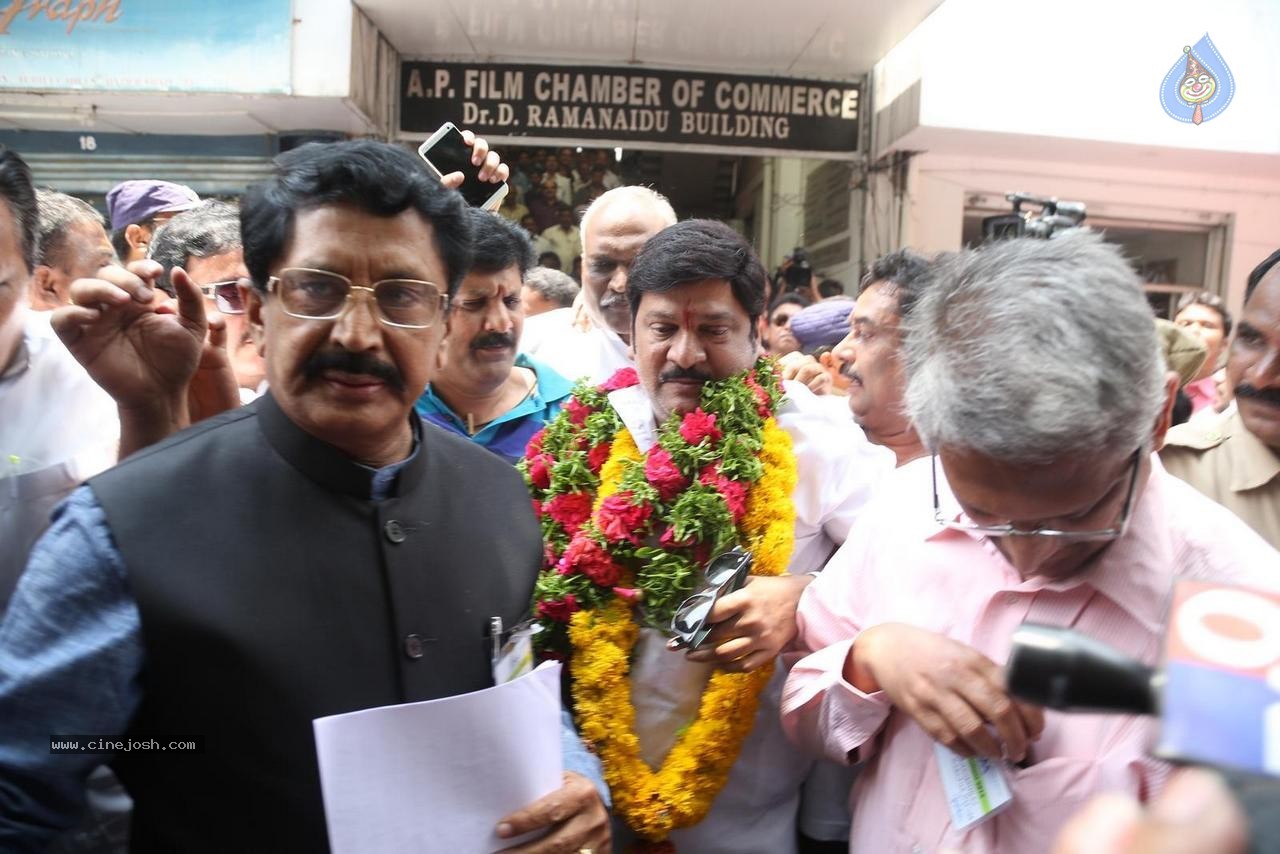 Rajendra Prasad MAA Victory Celebrations - 131 / 143 photos