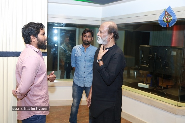 Rajinikanth Kaala Dubbing Photos - 2 / 4 photos
