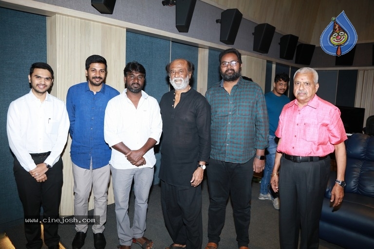 Rajinikanth Kaala Dubbing Photos - 3 / 4 photos