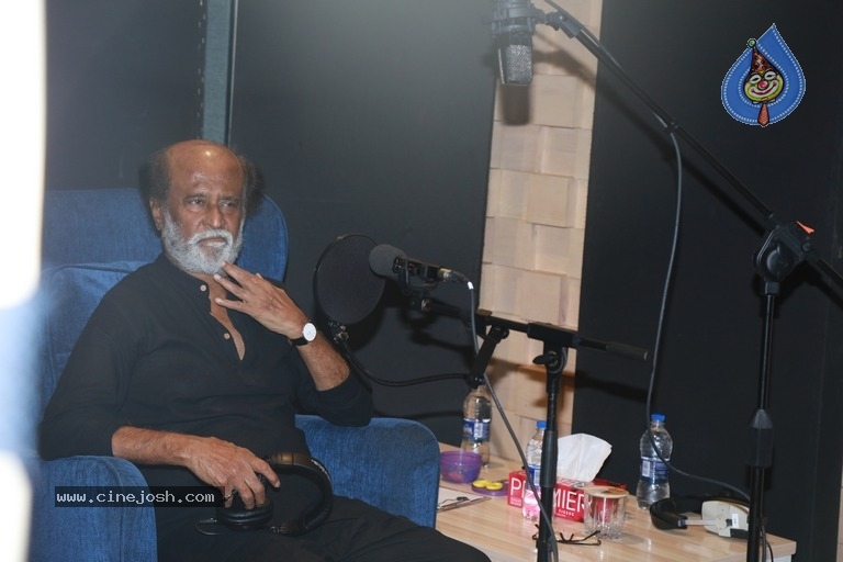 Rajinikanth Kaala Dubbing Photos - 4 / 4 photos