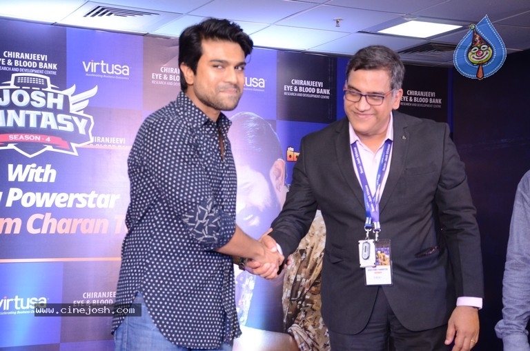 Ram Charan at Josh Fantasy Season 4 - 9 / 14 photos