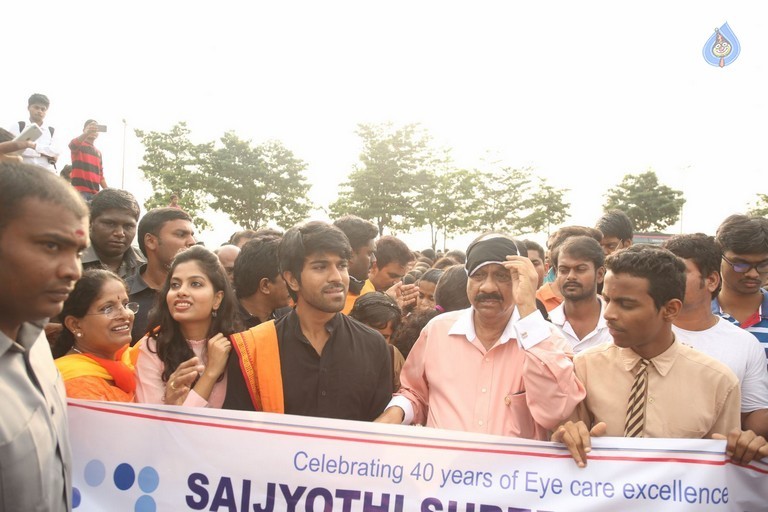 Ram Charan at World Sight Day Walk - 57 / 63 photos
