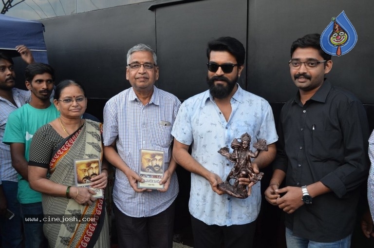 Ram Charan Launches Punadi Rallu Book - 2 / 4 photos