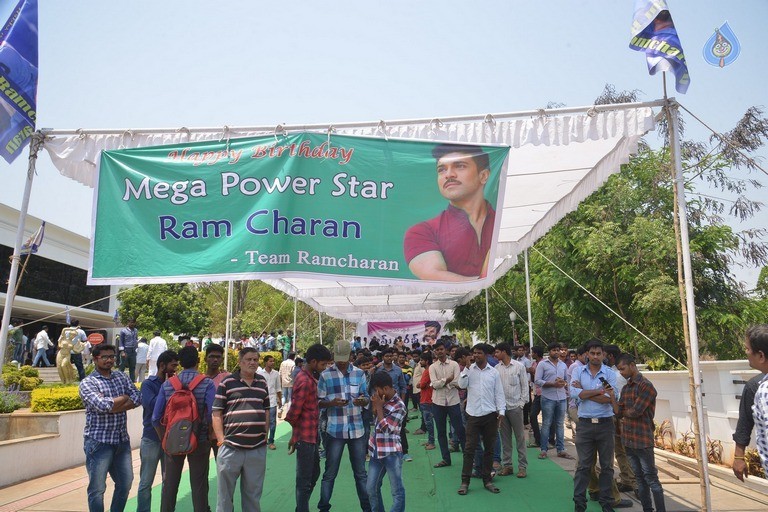 Ramcharan Birthday Celebrations at Chiranjeevi Blood Bank - 4 / 42 photos