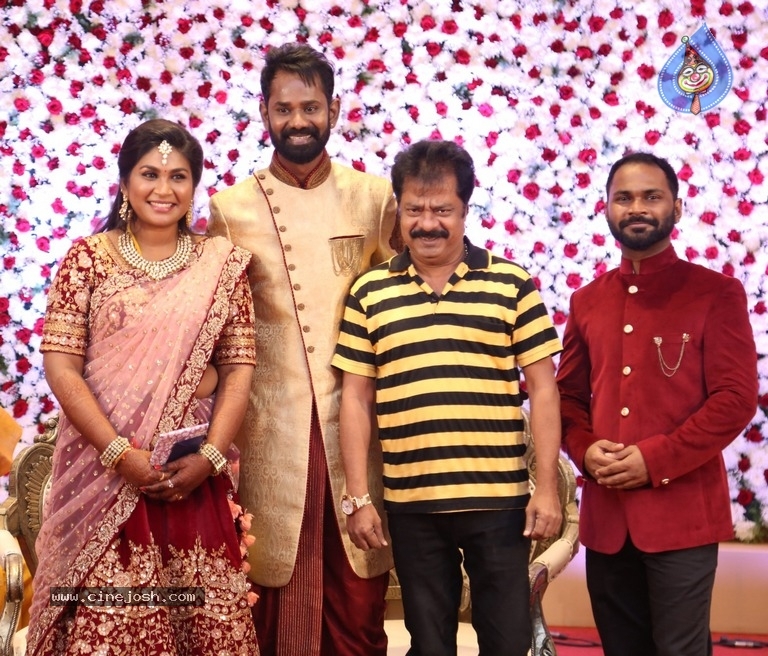 Ramesh Thilak And Navalakshmi Reception Photos - 28 / 32 photos