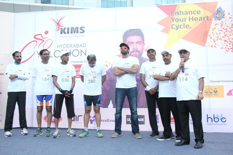 Rana Flags of Hyderabad Cyclothon - 4 / 10 photos