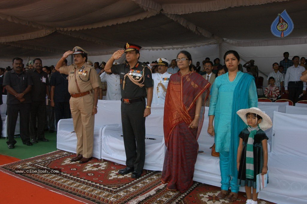 Republic Day Flag Hoisting Photos - 42 / 93 photos
