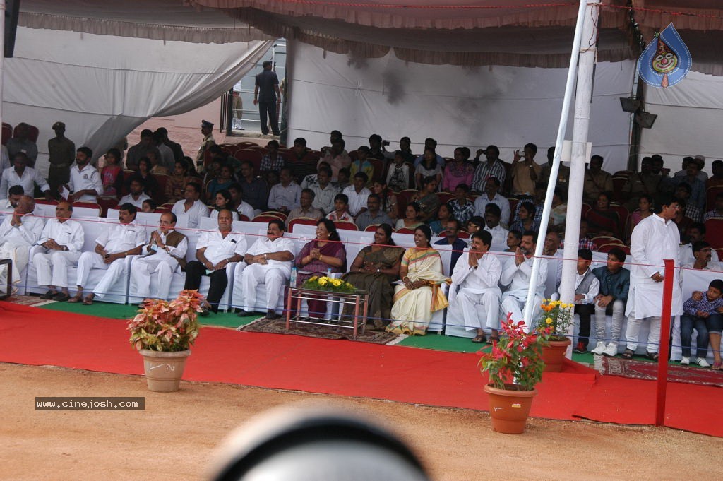 Republic Day Flag Hoisting Photos - 81 / 93 photos