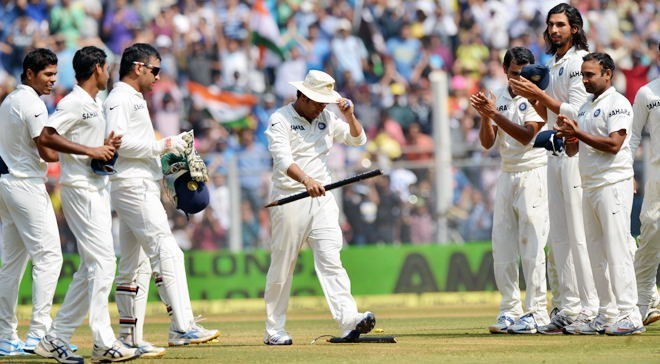 Sachin Last Test Match Photos - 73 / 79 photos