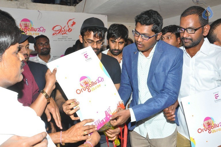 Sai Dharam Tej Launches Orugallu Ustav Festival Poster - 16 / 42 photos