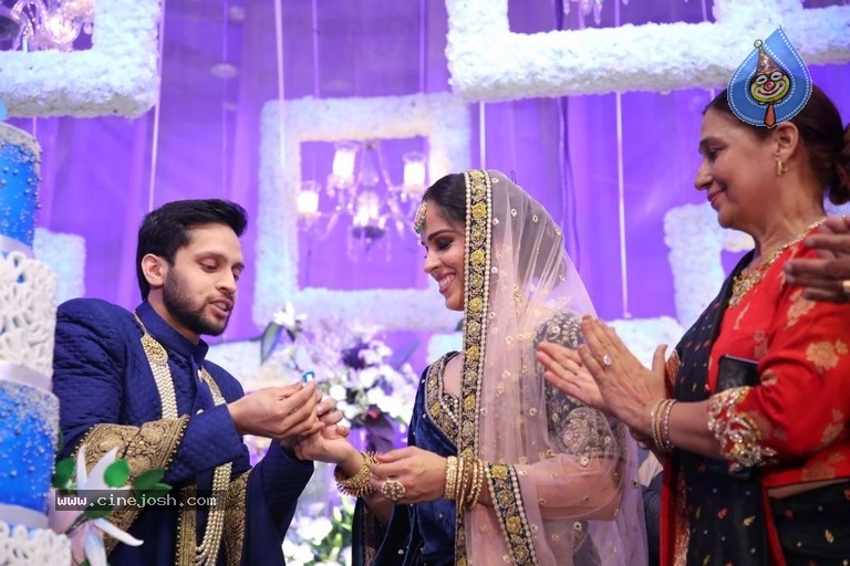 Saina Nehwal and Parupalli Kashyap Wedding Reception - 35 / 126 photos