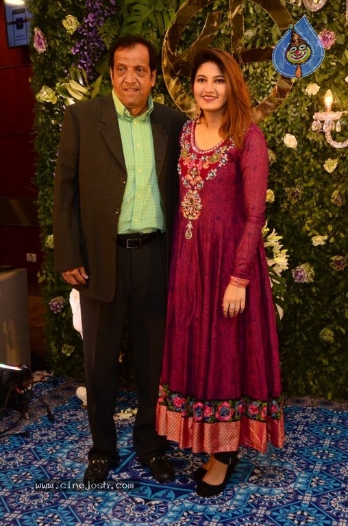 Saina Nehwal and Parupalli Kashyap Wedding Reception - 46 / 126 photos