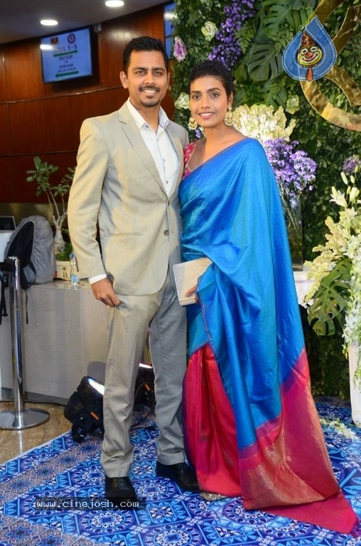 Saina Nehwal and Parupalli Kashyap Wedding Reception - 59 / 126 photos