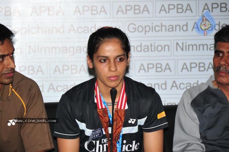 Saina Nehwal Press Meet at Gopichand Academy - 35 / 50 photos