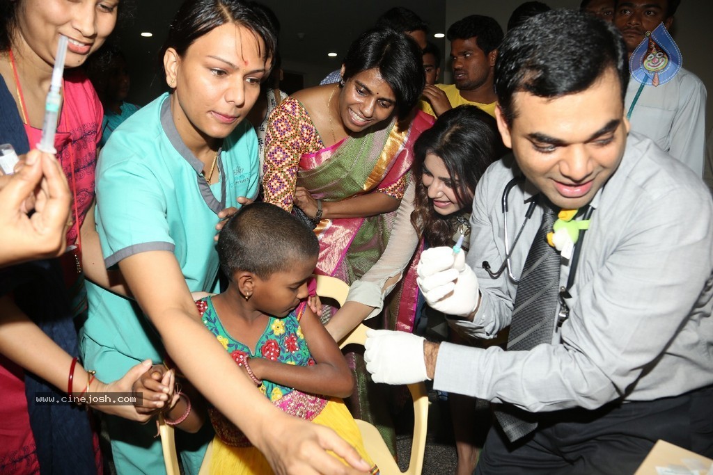 Samantha at Hepatitis B Vaccination Camp - 30 / 209 photos