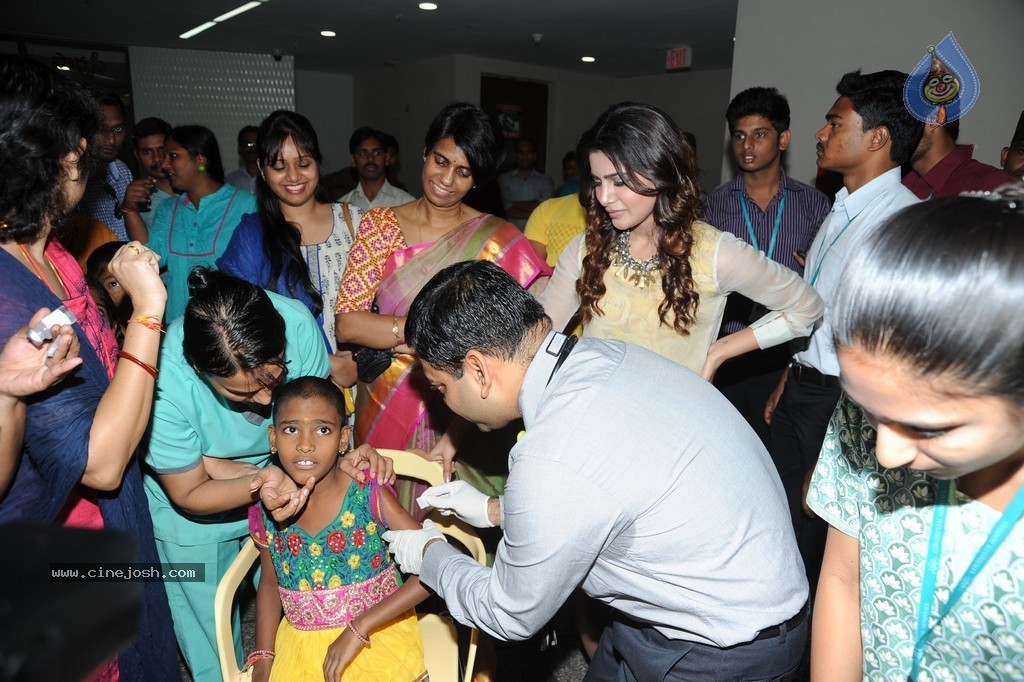 Samantha at Hepatitis B Vaccination Camp - 157 / 209 photos